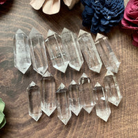 Double Terminated Clear Quartz Point