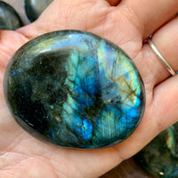 Labradorite Polished Palm Stone