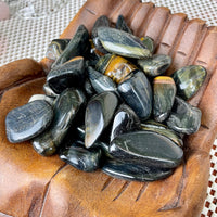 Blue Tiger’s Eye Tumbled stone