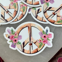 Peaceful Pieces Sticker