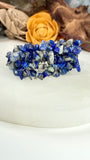 Lapis Lazuli Chip Bead Bracelet