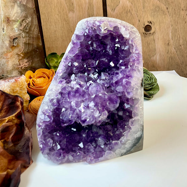 Amethyst Self Standing Geode 4.5 lb