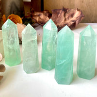 Green Fluorite Tower Point