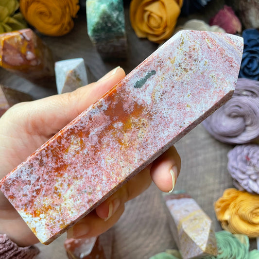 Ocean Jasper Obelisk Tower