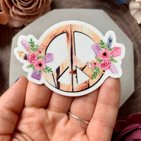 Peaceful Pieces Sticker