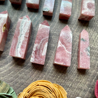Rhodochrosite Tower Point
