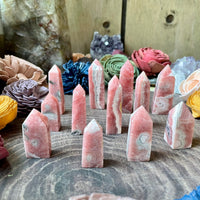 Rhodochrosite Tower Point