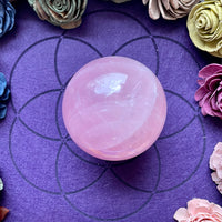 Rose Quartz Sphere