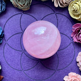 Rose Quartz Sphere
