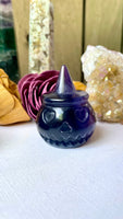 Purple Fluorite Jack-o-lantern Pumpkin Carving