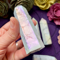 Aura Howlite Tower