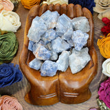 Blue Calcite Raw Stone