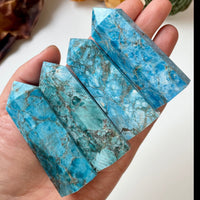Blue Apatite Tower