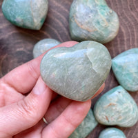 Amazonite Heart