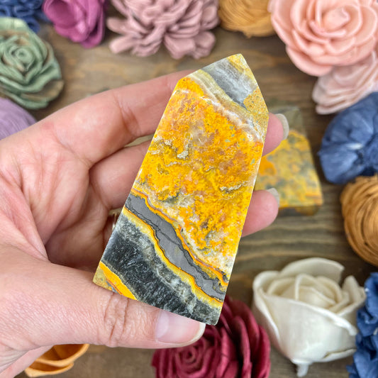 Bumblebee Jasper Obelisk