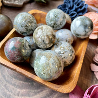 Ocean jasper Sphere