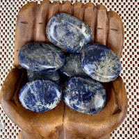 Sodalite Polished Palm Stone