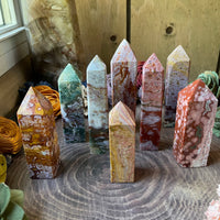 Ocean Jasper Obelisk Tower