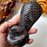 Garnet Cobra Carving