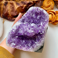 Amethyst Self Standing Geode 4.5 lb