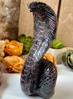 Garnet Cobra Carving