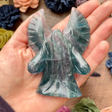 Rainbow Fluorite Hooded Angel