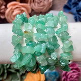 Green Aventurine Chip Bead Bracelet