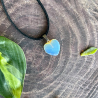 Small Opalite Heart Necklace