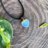 Small Opalite Heart Necklace