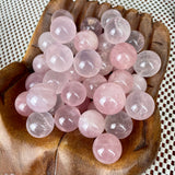 Mini Rose Quartz Sphere