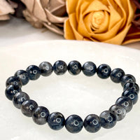 Larvikite 8mm Beaded bracelet