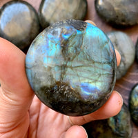 Labradorite Polished Palm Stone
