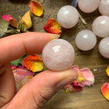 Mini Rose Quartz Sphere